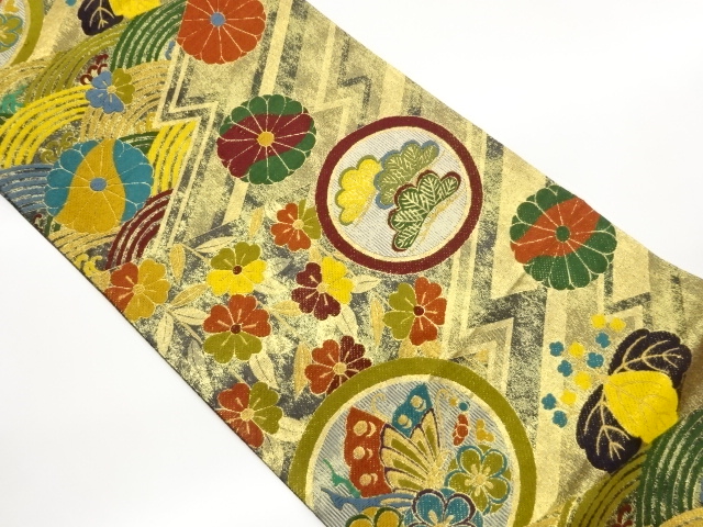 JAPANESE FUKURO OBI / WOVEN BUTTERFLY